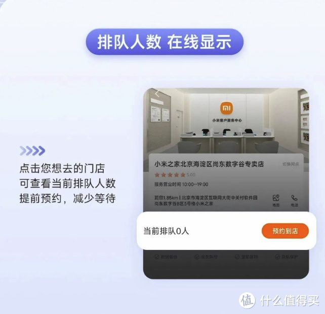 小米之家升级服务：在线排队、物料实时可视，轻松预约不再难
