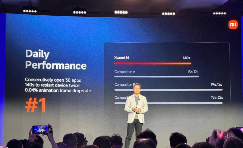 小米亮相骁龙发布会，卢伟冰展示新机，原神稳59帧功耗降低