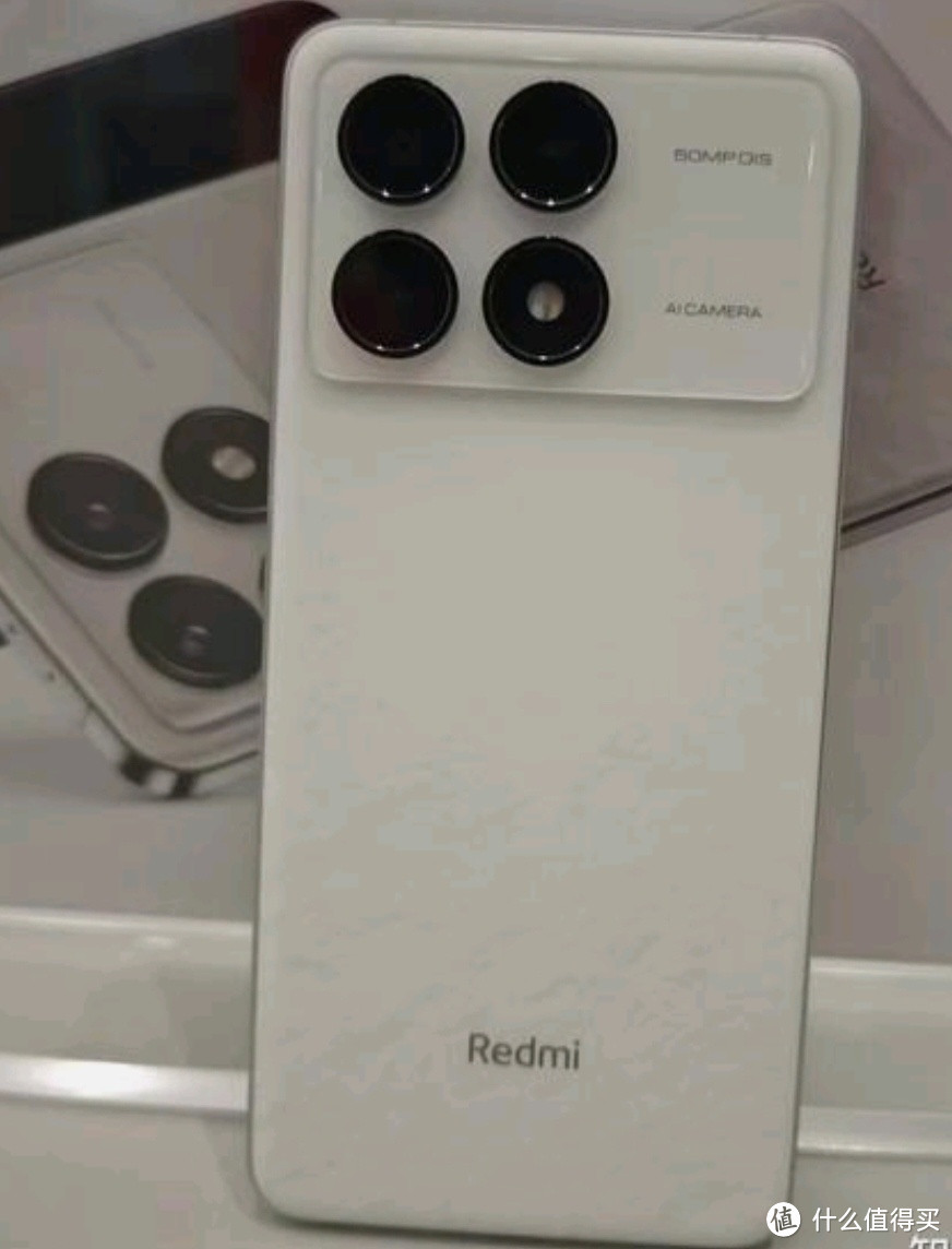 小米Redmi K70 第二代骁龙8 澎湃OS 12GB+256GB 墨羽 红米K70 手机 SU7 小米汽车互联 AI手机